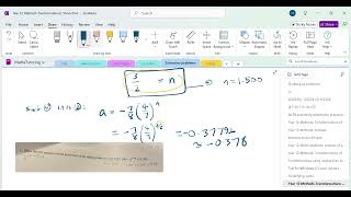 Year 12 Methods Transformations show that