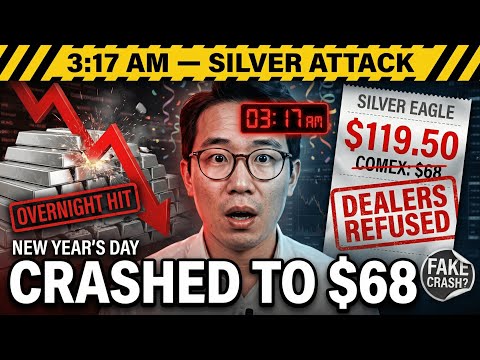 WHILE YOU CELEBRATED NEW YEAR'S — Silver Crashed to $68 at 3AM