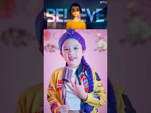 Cartoon Huntr/x vs. Real-Life Huntr/x - \Golden\ - \KPop Demon Hunters\ - Part 3