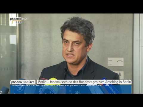 Terroranschlag Berlin: Erhard Scherfer berichtet vom Bundestags-Innenausschuss am 13.02.2017