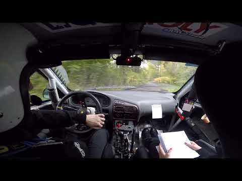 Rajd Wilka 2023 Os Sarnikierz  Zaroda K. / Paszkiewicz A. Mitsubishi Colt