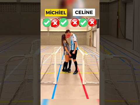 Michiel vs Celine 1v1 speed🥶🚀