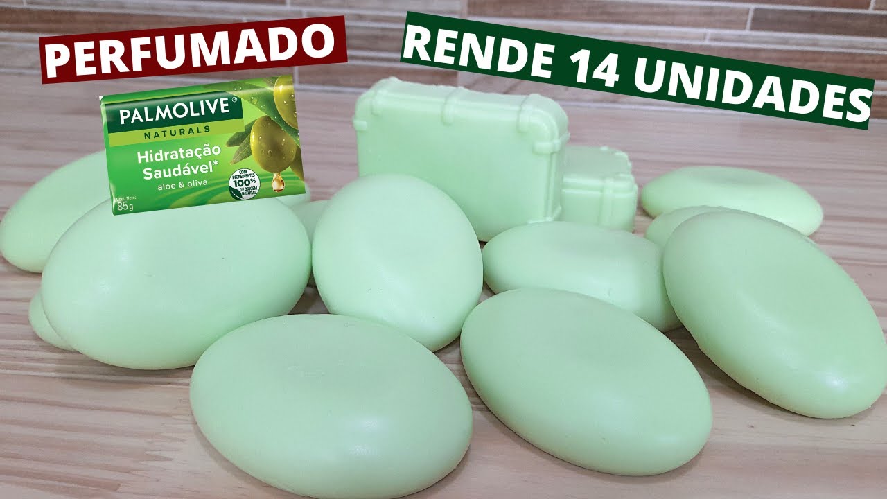 MULTIPLIQUE SEU SABONETE PALMOLIVE  -  SEM BASE SEM SABÃO  - PERFUMADO  -  ECONOMIZE MUITO