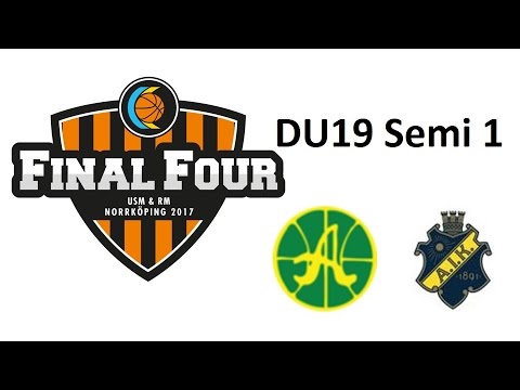 DU19 Semifinal 1 Alvik Basket - AIK Basket