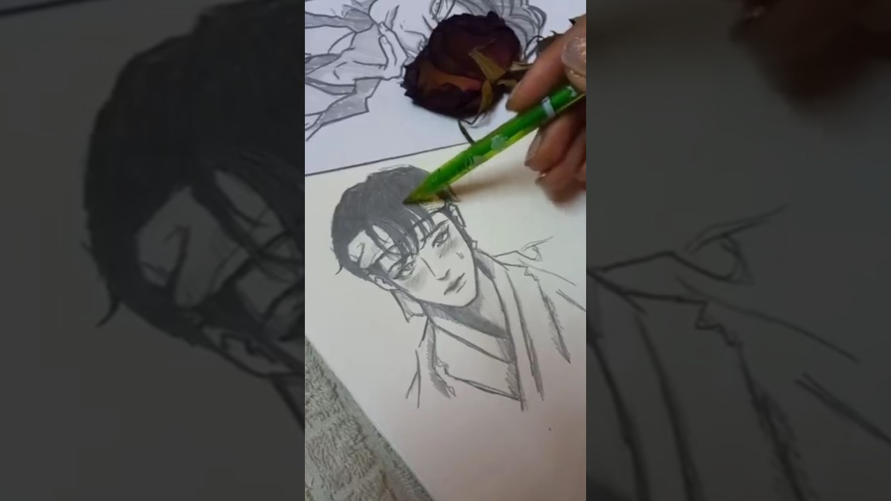 anyways do u recognise him 😶‍🌫️ #art #painterofthenight #manhwadrawing #sketch #animeeart