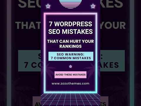 7 WordPress SEO Mistakes That Can Hurt Your Rankings 🚨