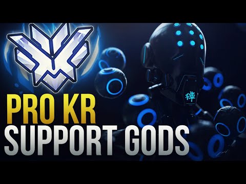 GOD KOREAN SUPPORTS - Overwatch Montage