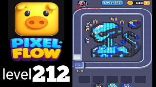 Pixel Flow level 212 Walkthrough Solution