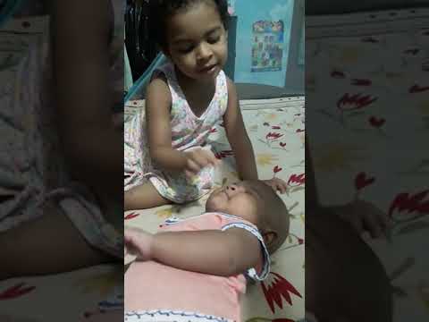 #shasmeensuhail #counting1to10 #playingmode #sisterslove