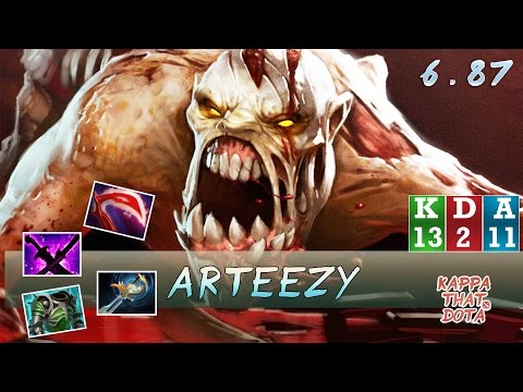 Arteezy / Secret.Arteezy playing Life Stealer  8.7k MMR patch 6.87