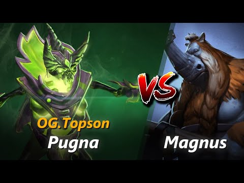 How to Pugna mid vs Magnus (feat. Topson) | First 7 minutes