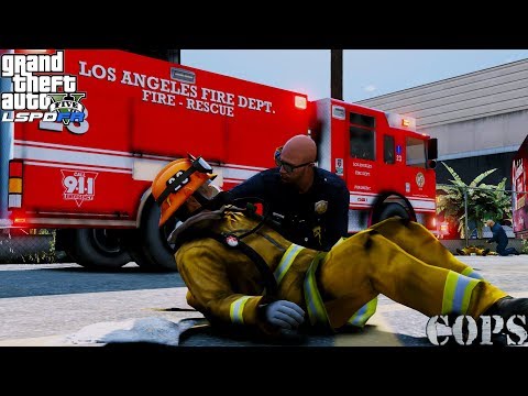 LSPDFR 0.4.4| GTA 5| LAPD "Officer Down" Episode #9