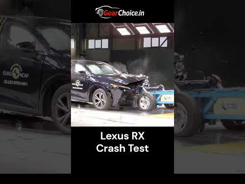 2025 Lexus RX SUV Crash Test