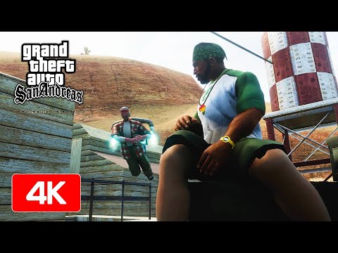 [4K] GTA: San Andreas Remastered Gameplay Walkthrough | #70. Green Goo (No Commentary)