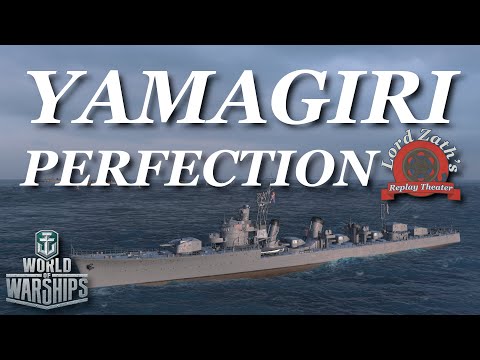 Perfection Yamagiri Japanese Super DD Haven South Spawn World of Warships