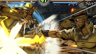 『ジョジョASBR』オールスターバトルモード ワムウ VS 老ジョセフ