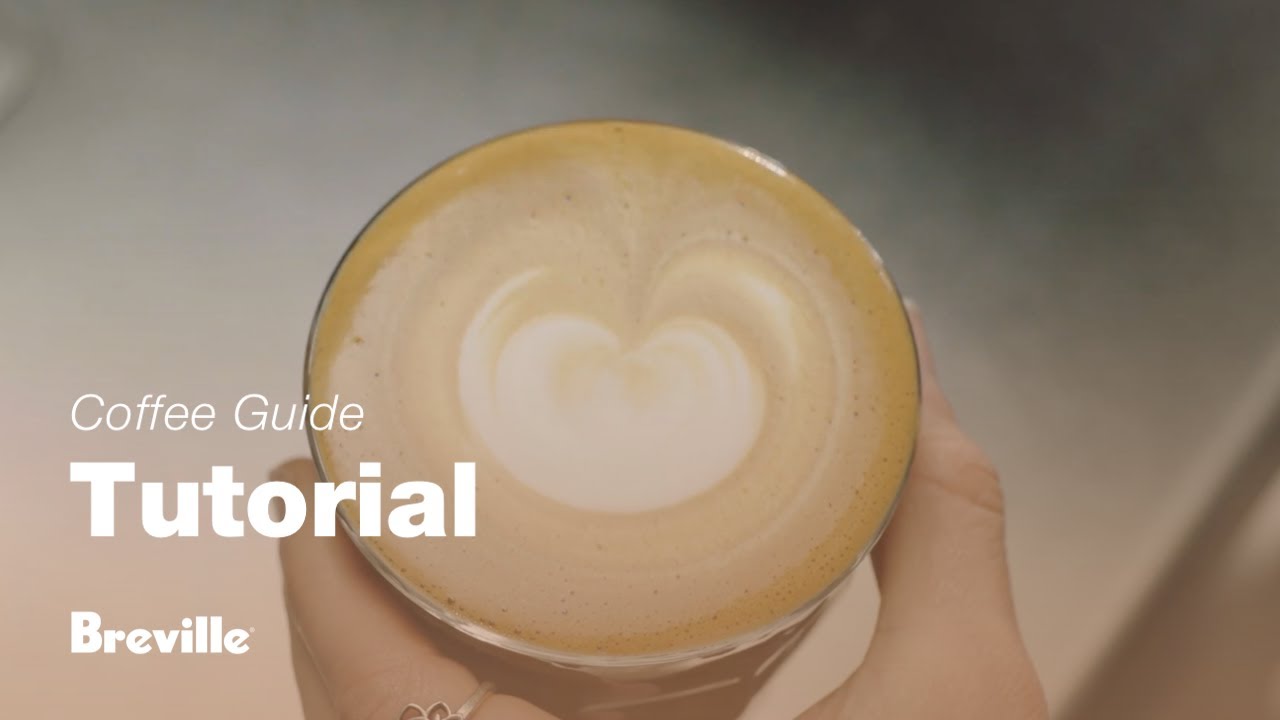 How to create latte art: the dot