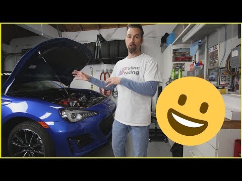 BRZ and FRS front sway bar installation