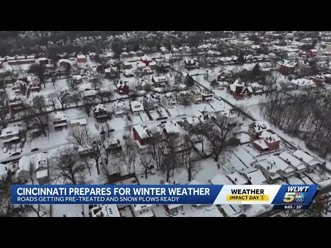 Cincinnati prepares for overnight winter storm with new snow removal strategies