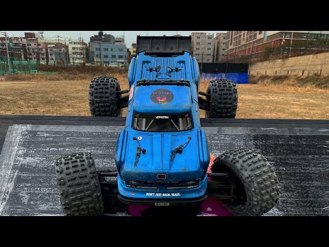 All New Arrma Outcast 4S V2 + RCMadLabz Chassis Brace Kit test bash 🔥🔥🔥 (to be continued…)