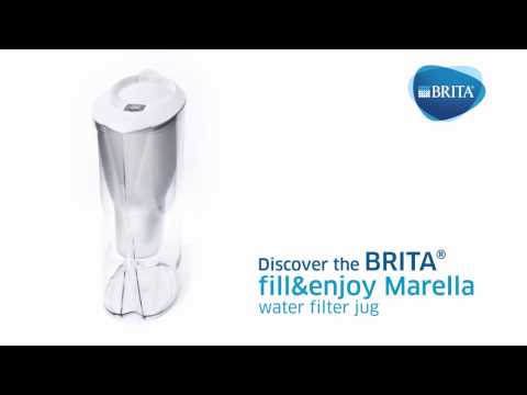 BRITA fill&amp;enjoy Marella XL 3.5L Baltas + 1 filtro kasetė MAXTRA+