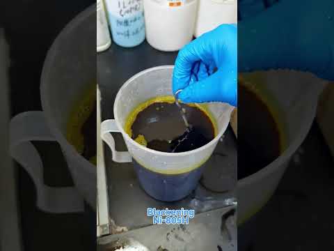 Electroless black nickel plating process Ni-805