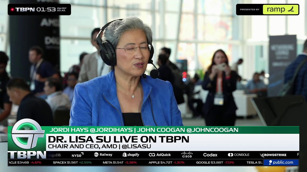AMD CEO Lisa Su Live on TBPN
