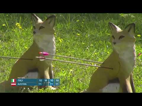 Fabio Pittaluga Traditional Archery European 3D 2021 Championship Italian Mixed Team  Maribor