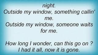 Alvin Lee - Outside My Window Lyrics