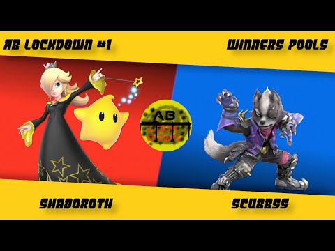 Shadoroth (Rosalina and Luma) vs Scubbss (Wolf) - Winners Pools - AB Lockdown #1