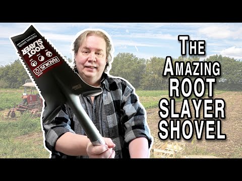 The Amazing ROOT SLAYER Shovel in Action & Review!