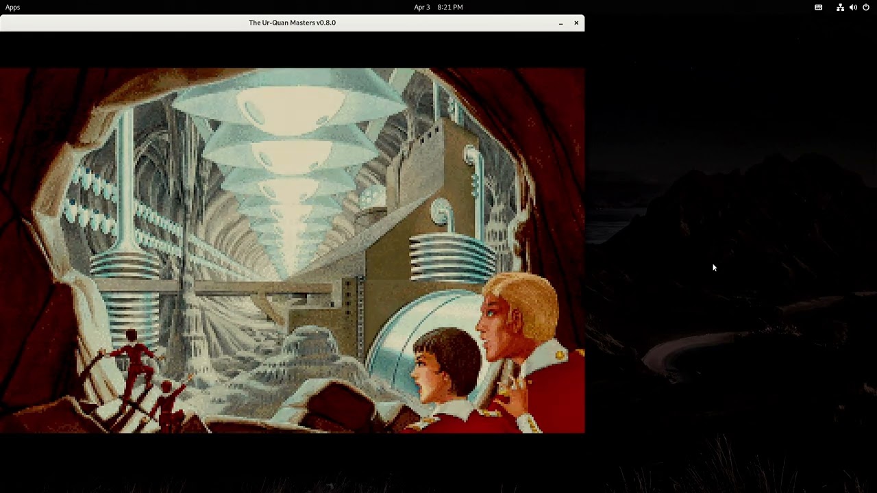 The Ur-Quan Masters RISC-V Linux