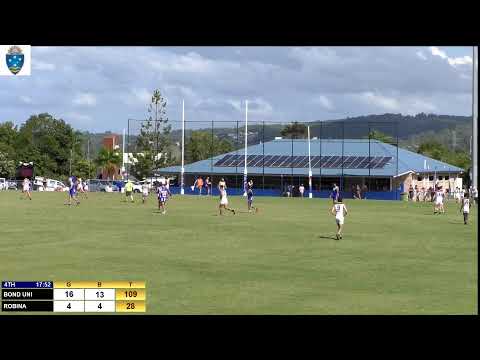 QFA Div 2 South  Round 1- Reserves - Robina v Bond uni