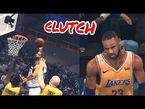 NBA 2K19 IOS/ANDROID My Career EP 13 - Clutch Double Double!! LABron Is Mad! Insane Ending!!