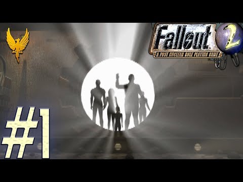 Let's play Fallout 2 (BLIND) - #1 The Temple