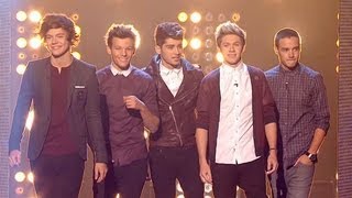 One Direction&#39;s guest appearance - The X Factor UK 2012