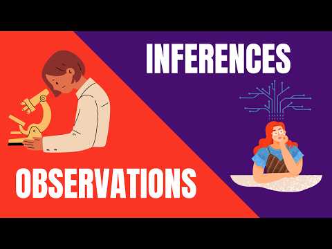 Observations and Inferences- What's the Difference