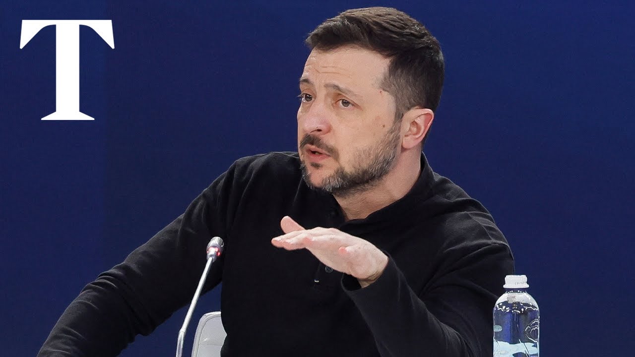 LIVE: Zelenksy speaks on critical minerals deal with the US