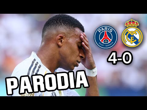 Canción PSG vs Real Madrid 4-0 (Parodia Mbappe - Eladio Carrión)
