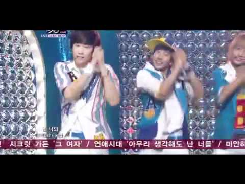 110527 Boyfriend         Let's Get It Started + Boyfriend On KBS MusicBank