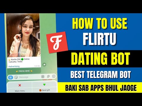 How To Use Flirtu Telegram Dating Bot | Found Nearby Girls On Telegram | Telegram Dating Bot Free