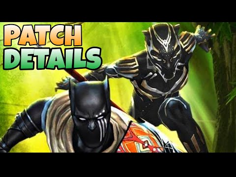 PATCH DETAILS // INSANE BLACK PANTHER, T3 OMEGA RED, SHURI Meh.... | MARVEL Future Fight | mff