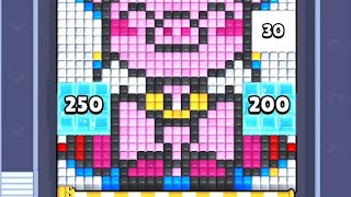 Pixel Flow Level 420. Walkthrough Gameplay