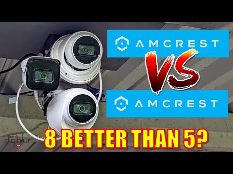 Amcrest 4K 8MP IP Camera Review - Better than the 5MP?