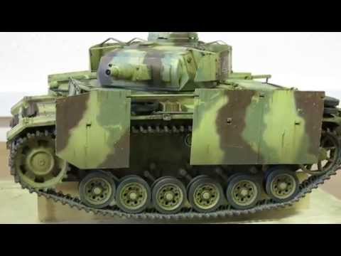 Panzer 3 Pzkfw III ausf N RC 1/16