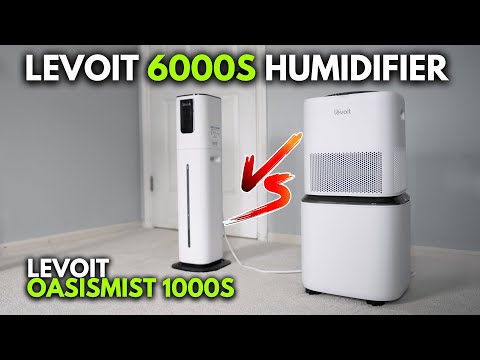 LEVOIT 6000S Humidifier vs LEVOIT Oasismist 1000S - What's the Difference?