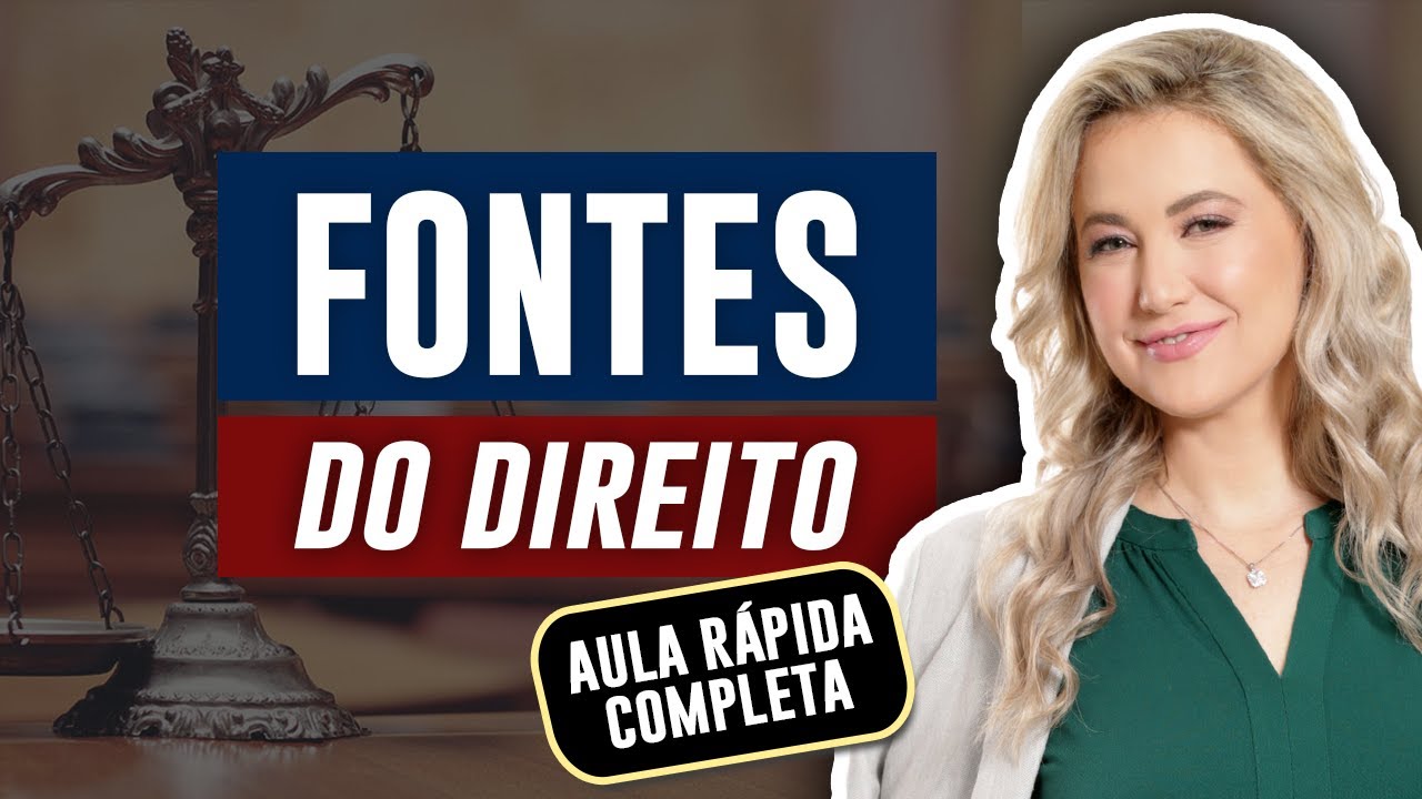 FONTES DO DIREITO: Fonte Material e Formal | Primária e Secundária (Explicação FÁCIL e RÁPIDA)
