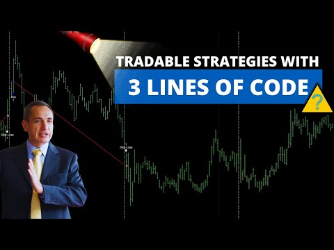 Myth or Reality? Can We Create Effective Trading Strategies with Just 3 Lines of Code?