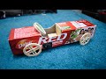 How To Make A Matchsticks Wheels Car For Fun Only