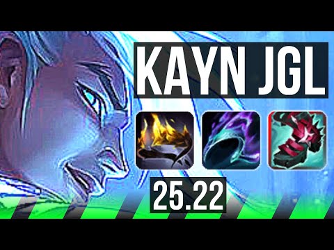 KAYN vs MASTER YI (JGL) | Legendary, 22/2/3, 500+ games | EUW Diamond | 25.22